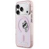 Etui Karl Lagerfeld IML Peekaboo MagSafe do iPhone 17 Pro Max różowy
